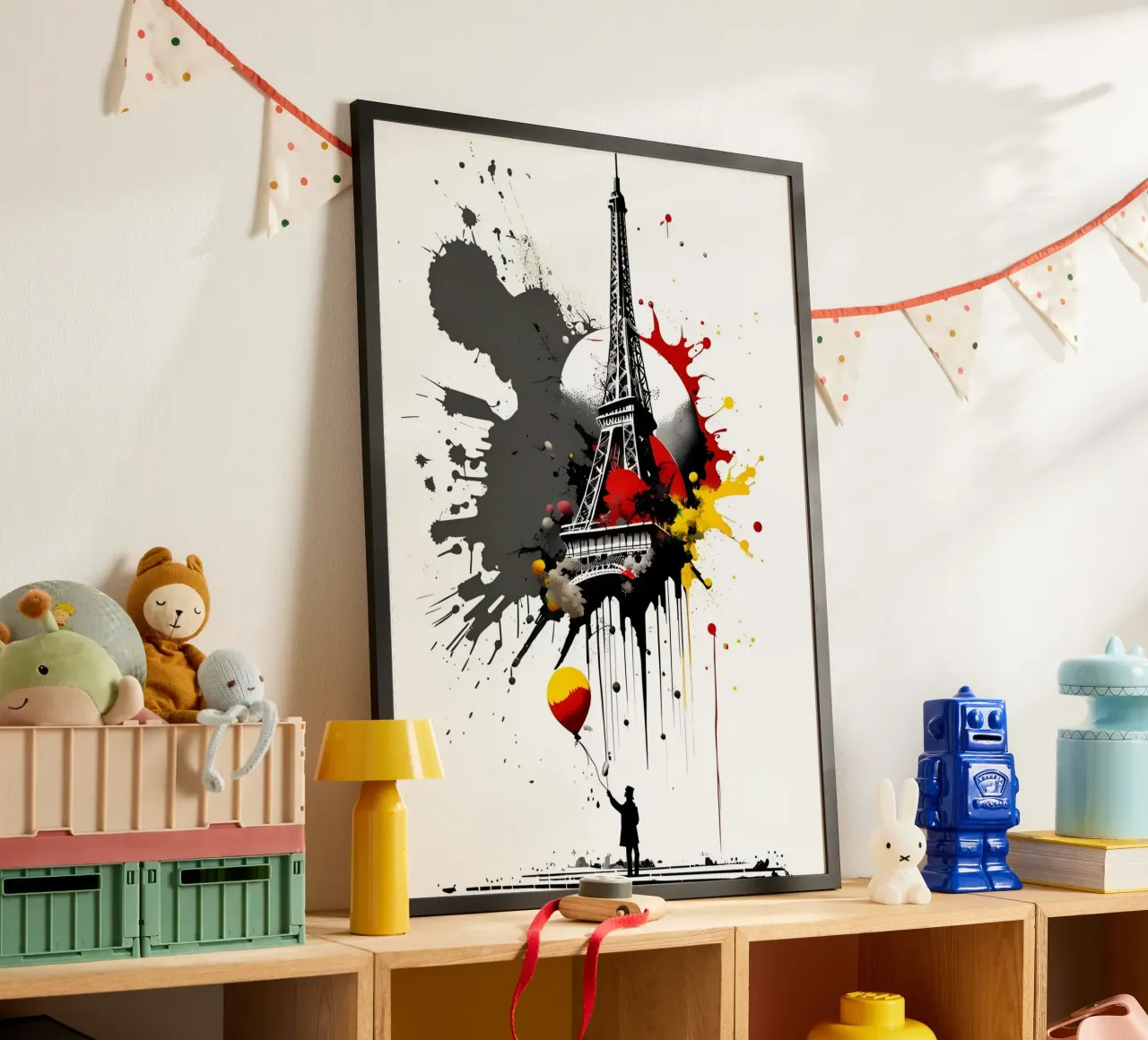 Ispirato da Banksy poster da Art Digital Visuel
