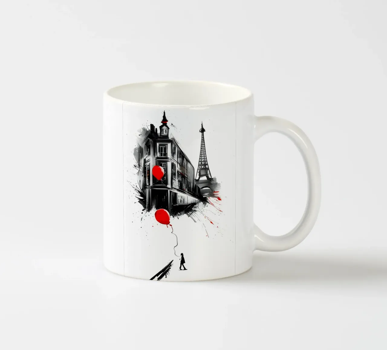 Ispirato da Banksy tazza in ceramica da Art Digital Visuel
