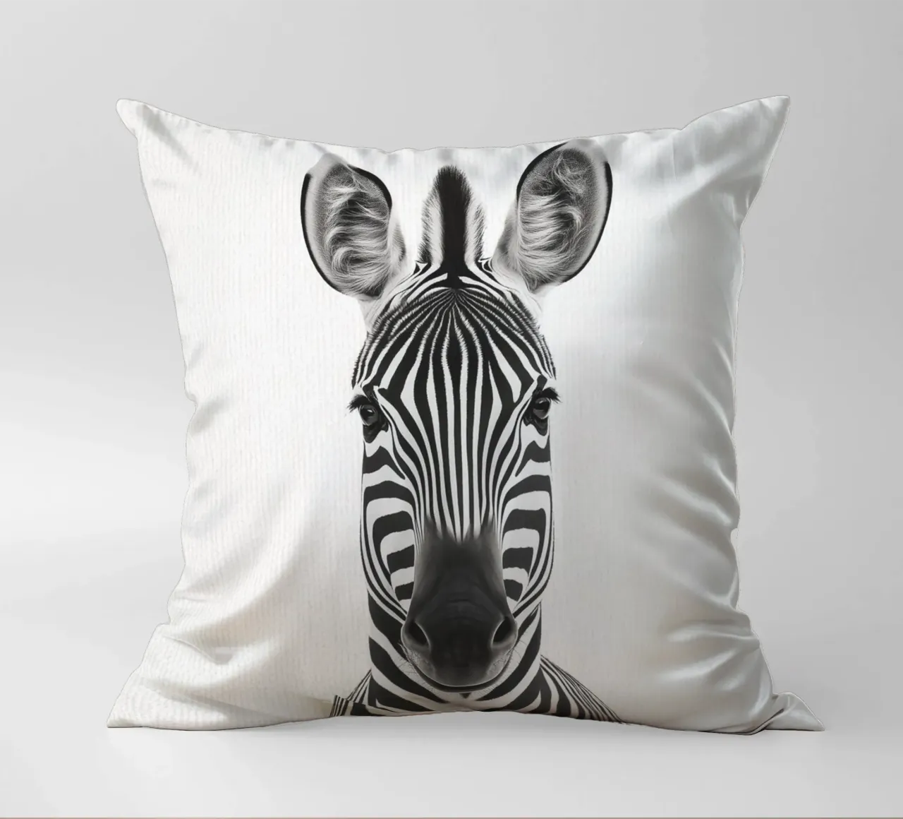 Toni simpatica zebra cuscino da Carinaprint