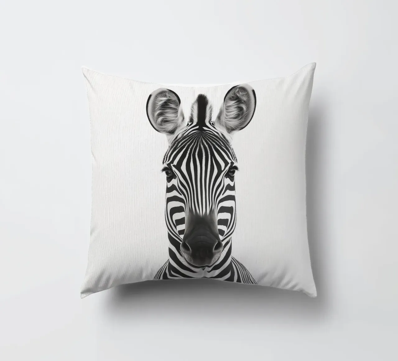 Toni simpatica zebra cuscino da Carinaprint