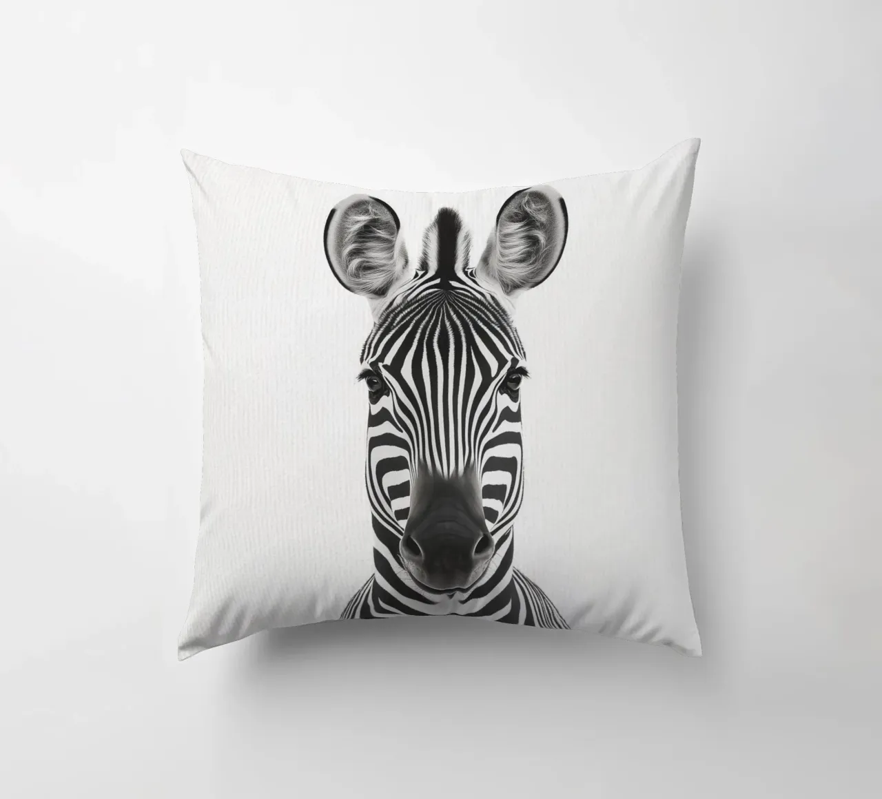 Toni simpatica zebra cuscino da Carinaprint