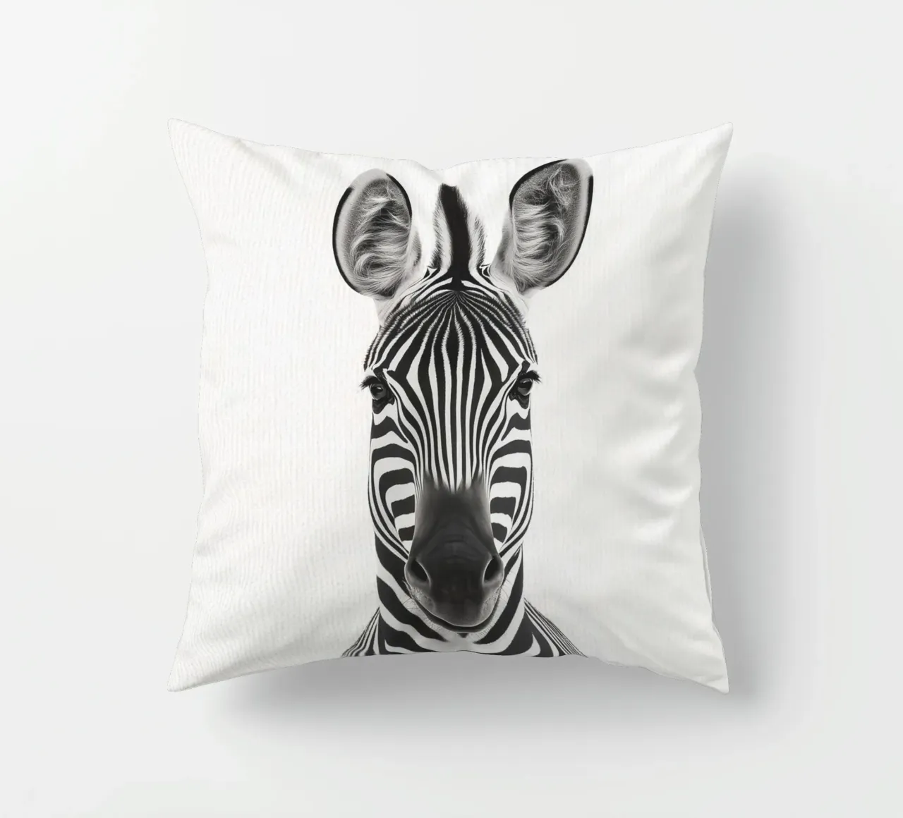 Toni simpatica zebra cuscino da Carinaprint