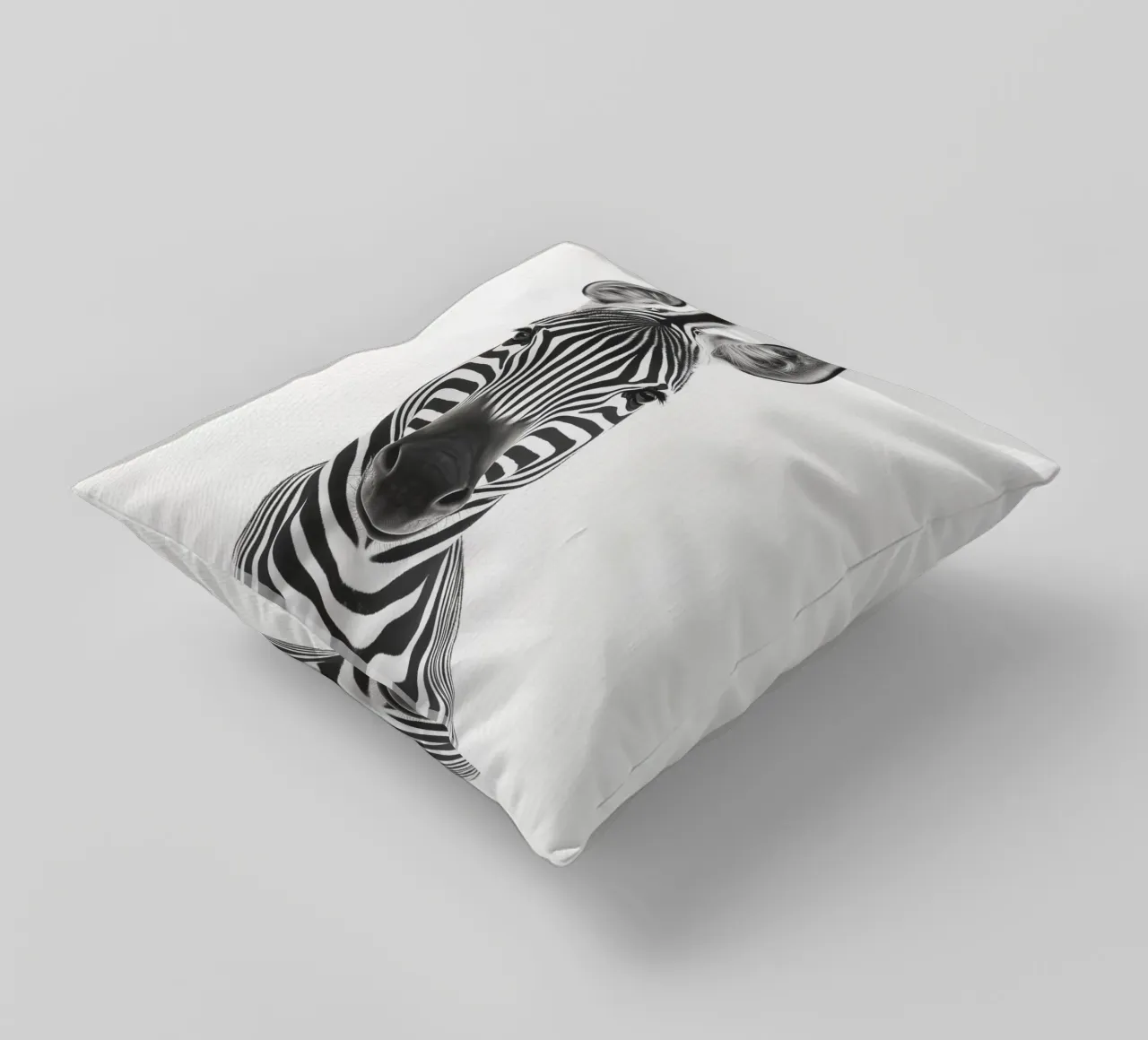 Toni simpatica zebra cuscino da Carinaprint