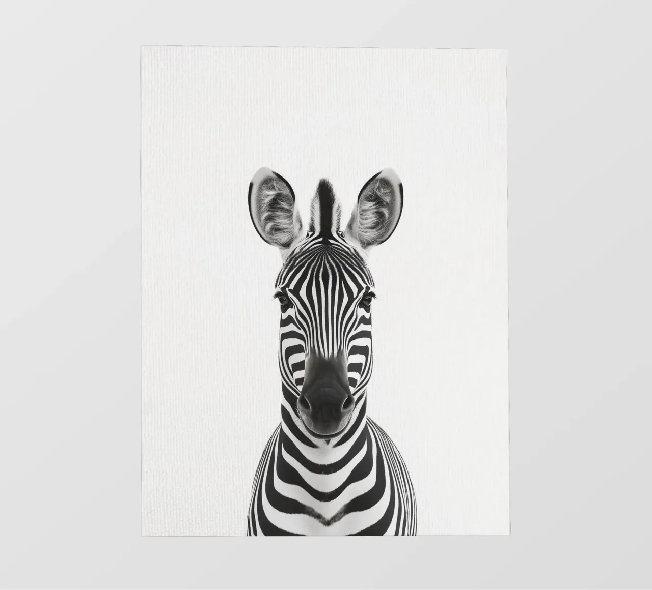 Toni simpatica zebra telo in pvc da Carinaprint