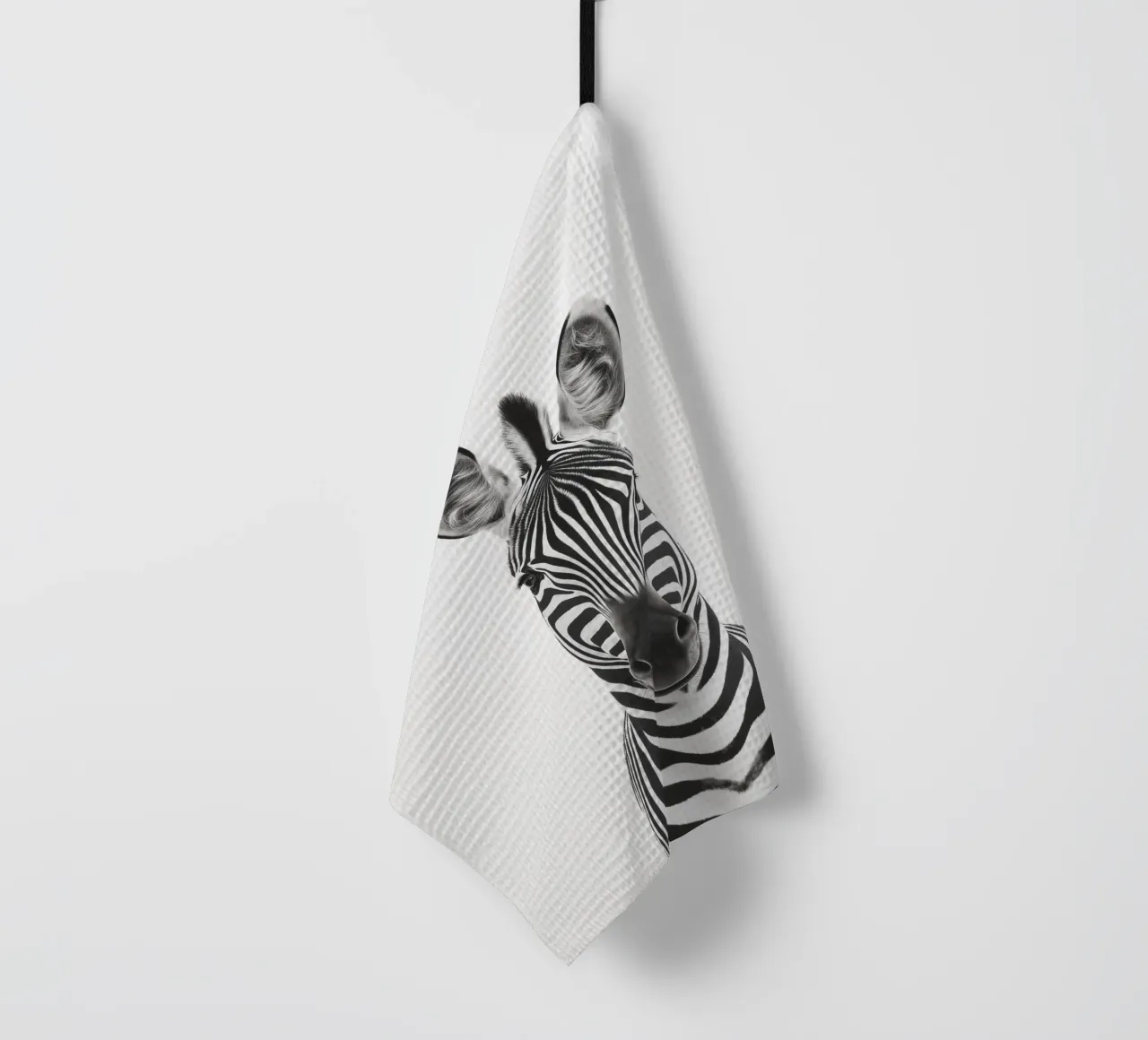 Toni simpatica zebra canovaccio da cucina da Carinaprint