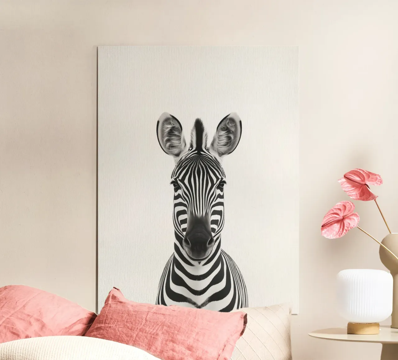 Toni simpatica zebra poster da Carinaprint