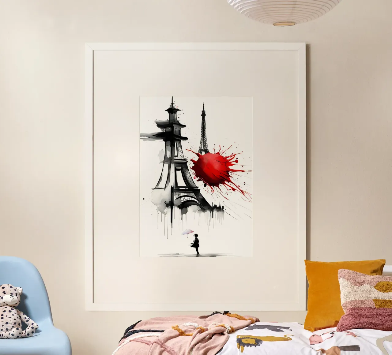 Ispirato da Banksy poster da Art Digital Visuel