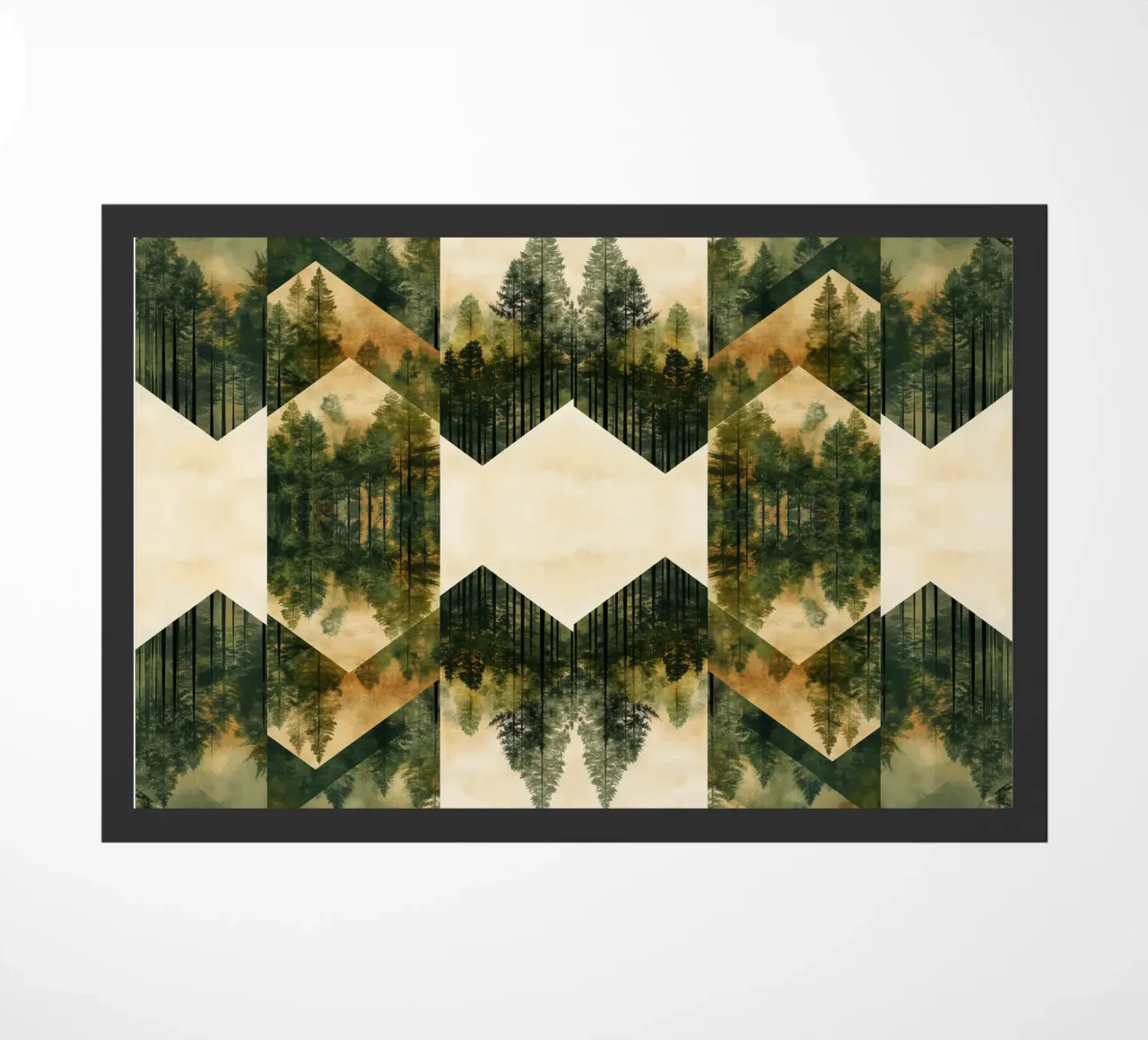 Green Emerge - Tiled zerbino da The Quiet Senju