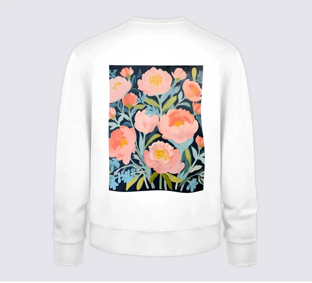 Fiori di mezzanotte - Rosa elegante felpa da KidzStudio