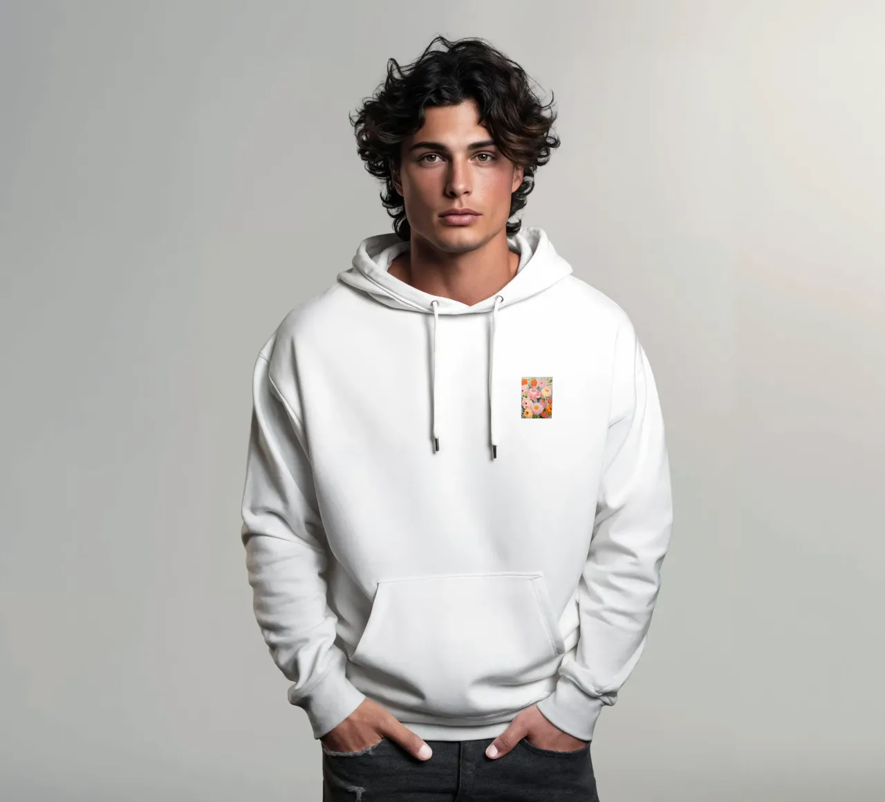 Giardino di primavera in fiore - Vibran felpa con cappuccio da KidzStudio