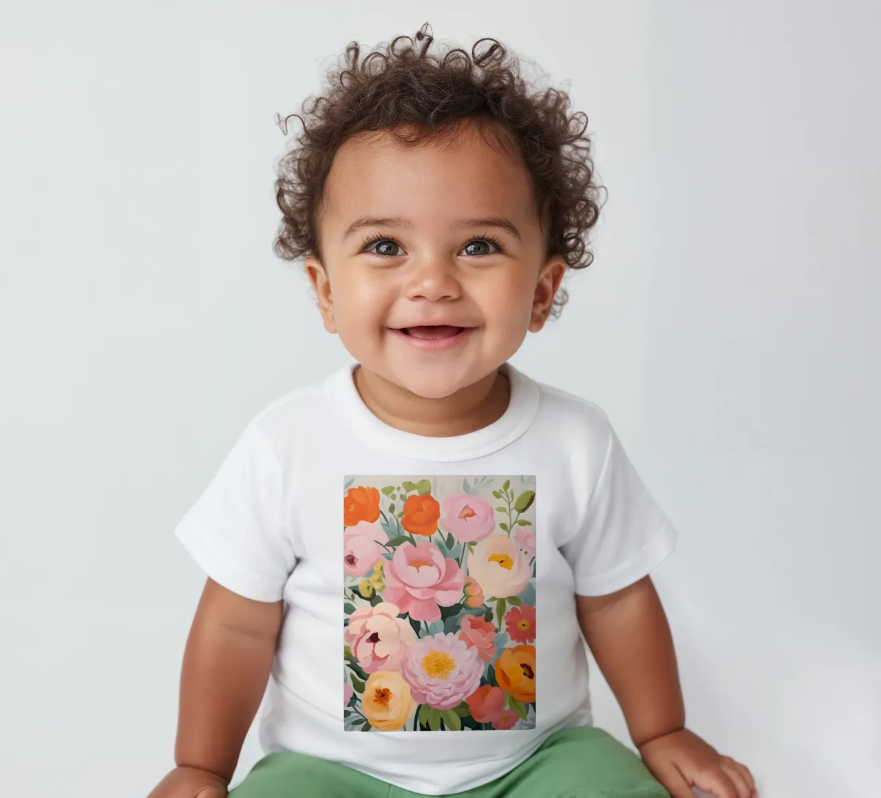Giardino di primavera in fiore - Vibran maglietta neonato da KidzStudio