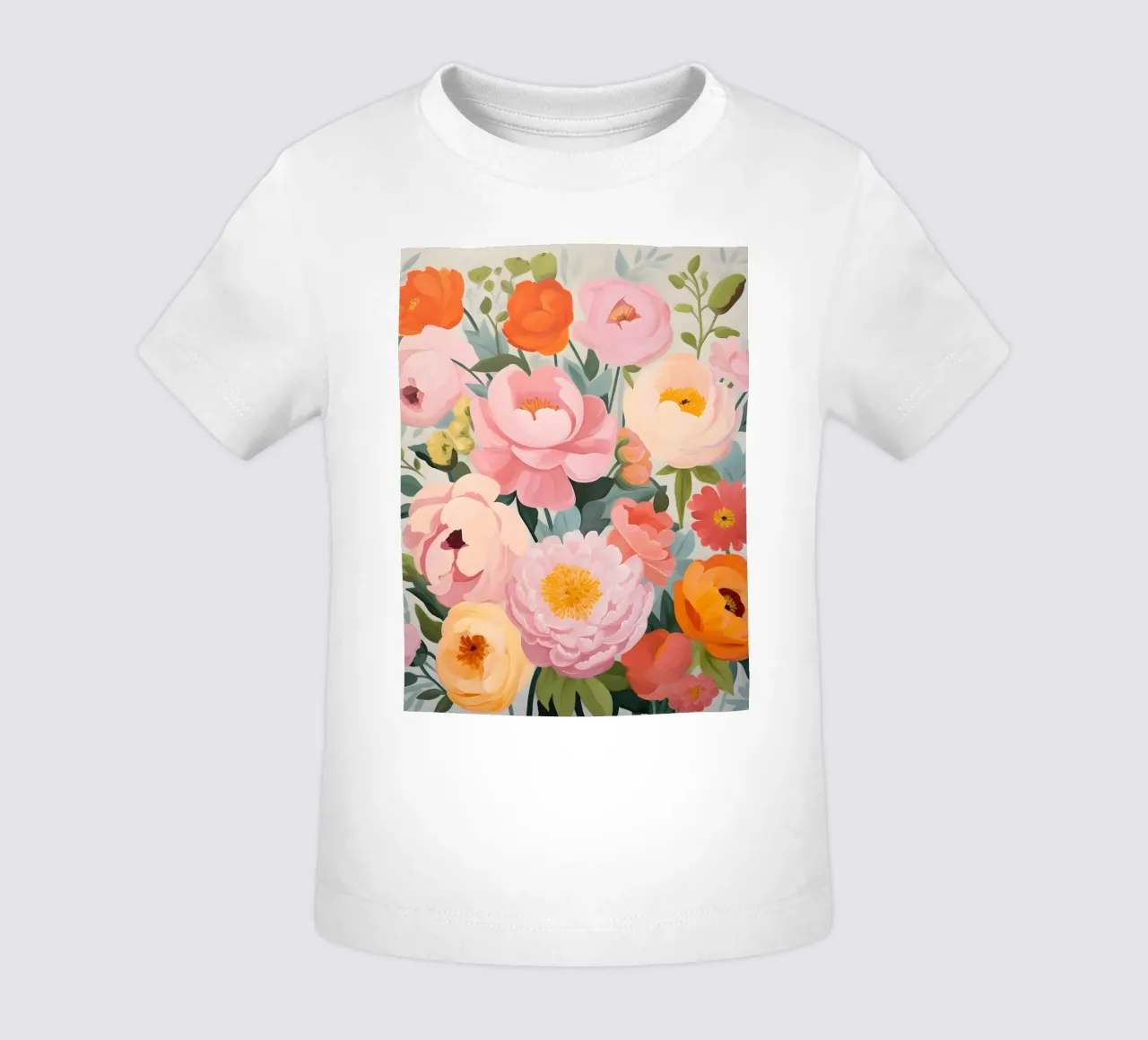 Giardino di primavera in fiore - Vibran maglietta neonato da KidzStudio