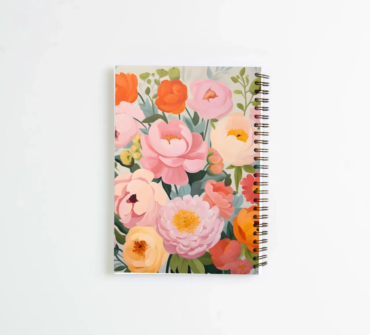 Spring Garden Bloom – Vibran spiral notebook by KidzStudio