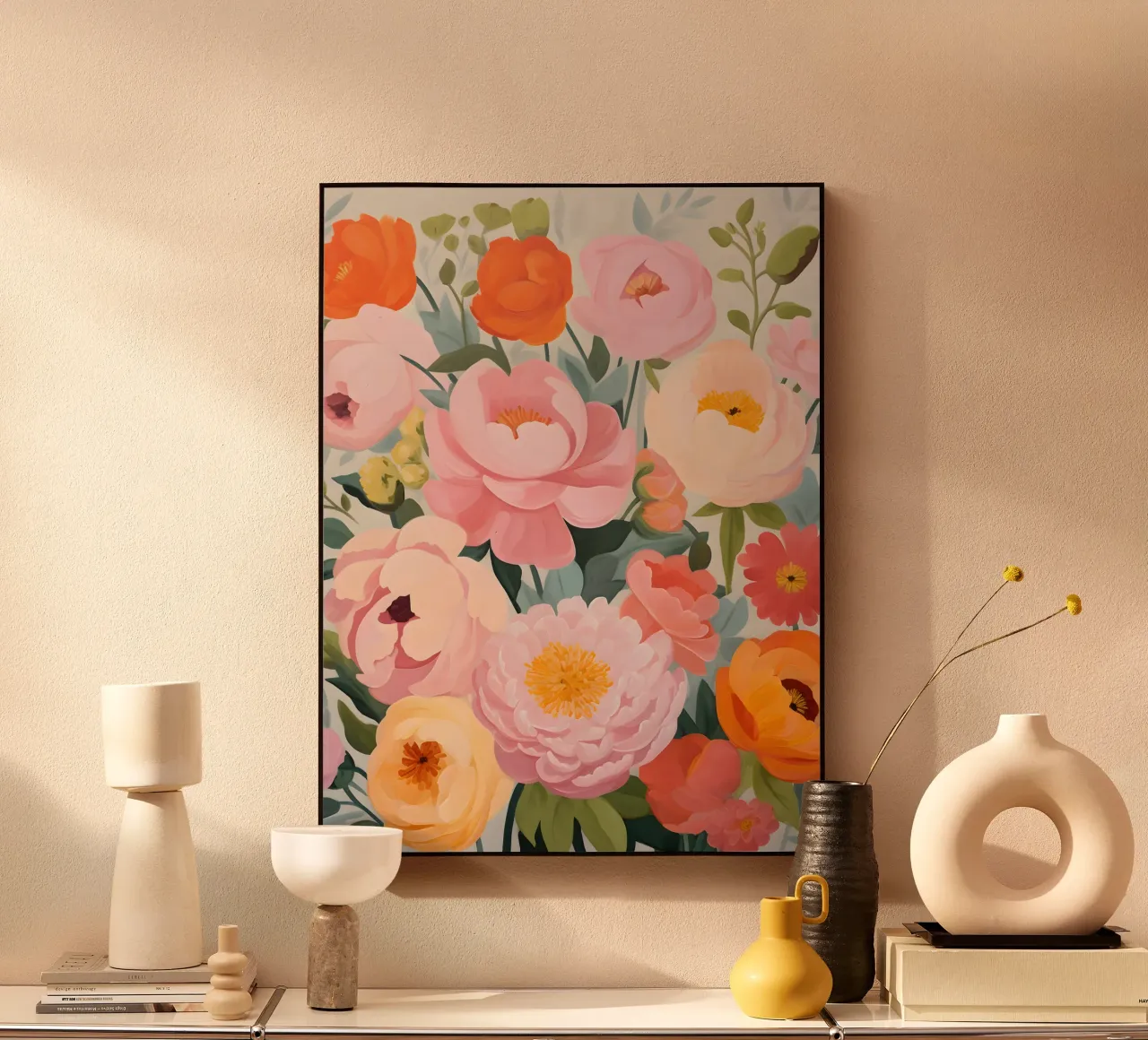 Giardino di primavera in fiore - Vibran alluminio dibond da KidzStudio