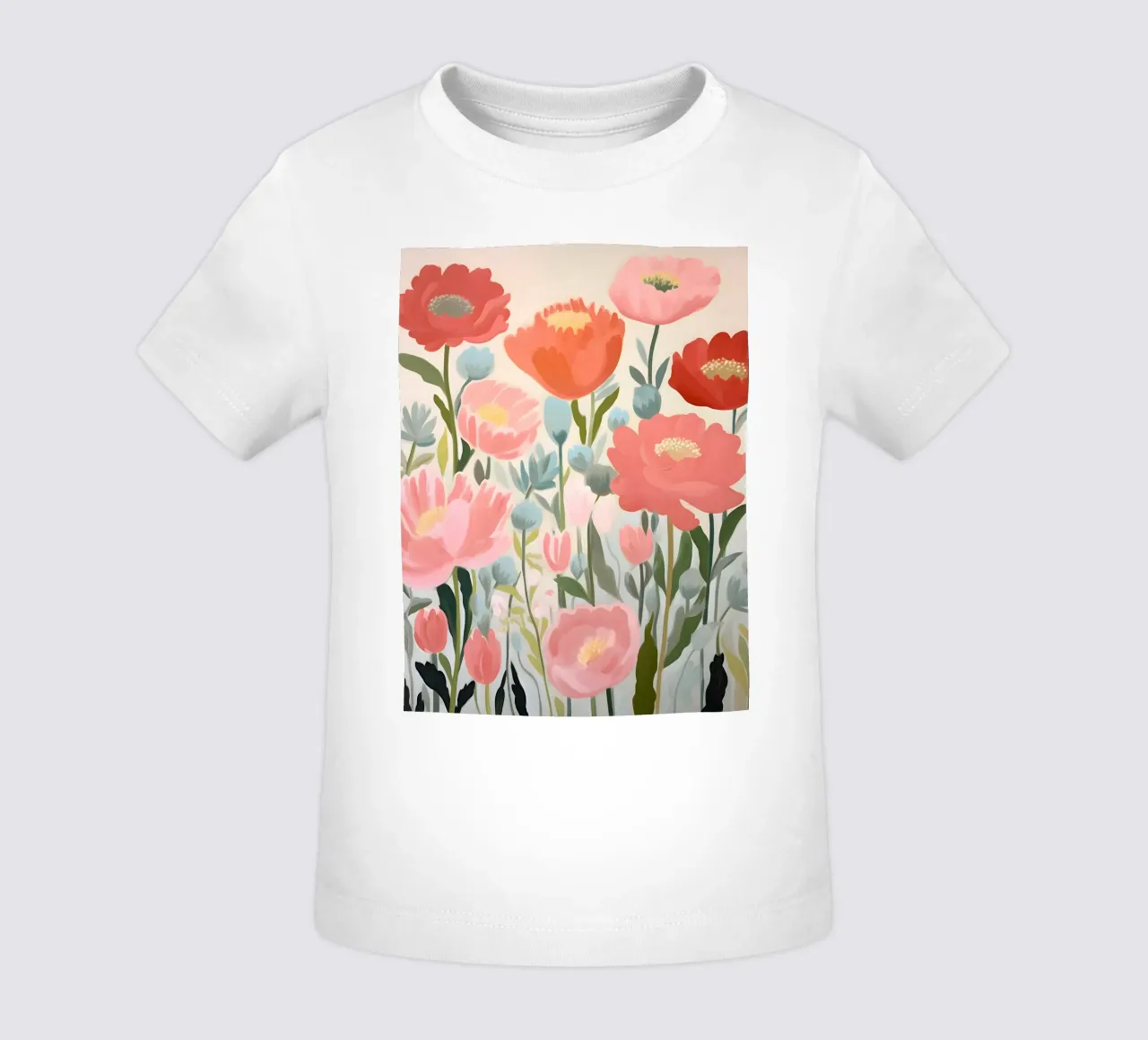 Sinfonia di fiori selvatici - Vibrante maglietta neonato da KidzStudio