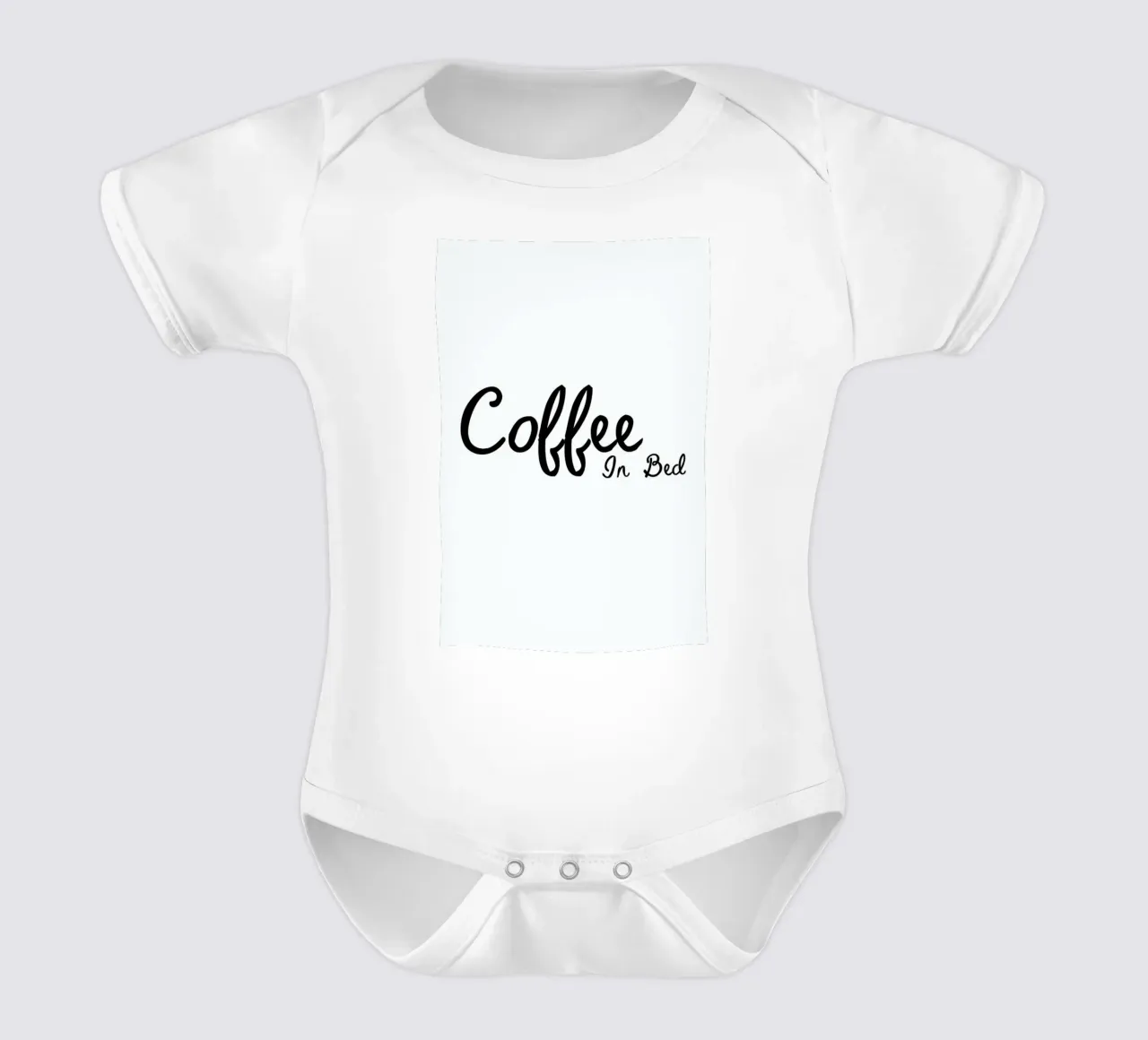 Coffee In Bed body neonato maniche corte da Studio One
