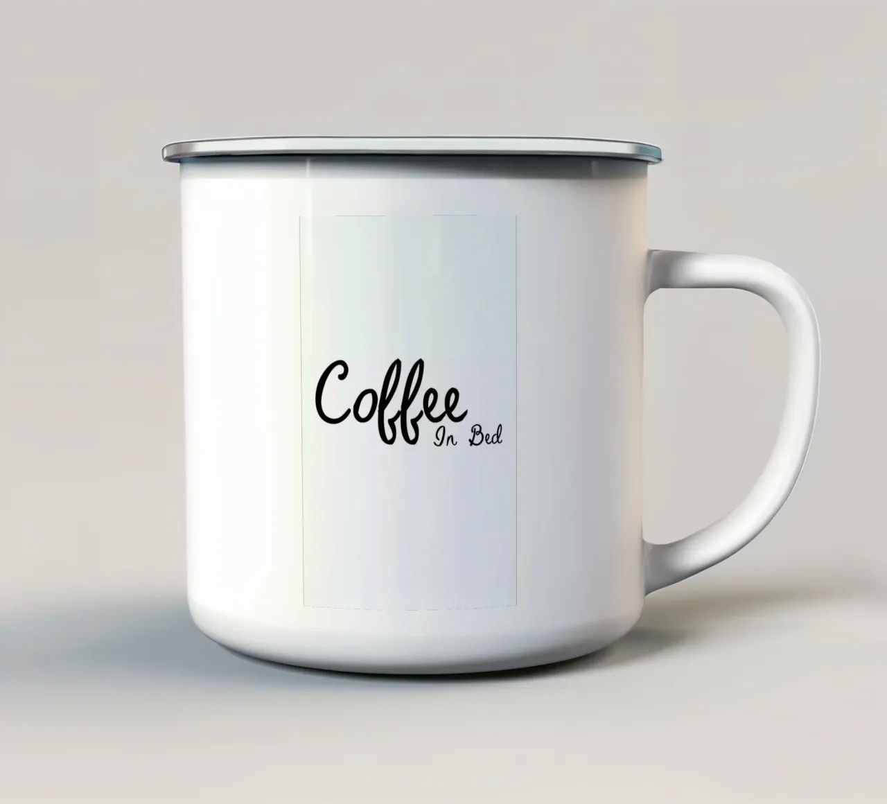 Coffee In Bed tazza in smalto da Studio One