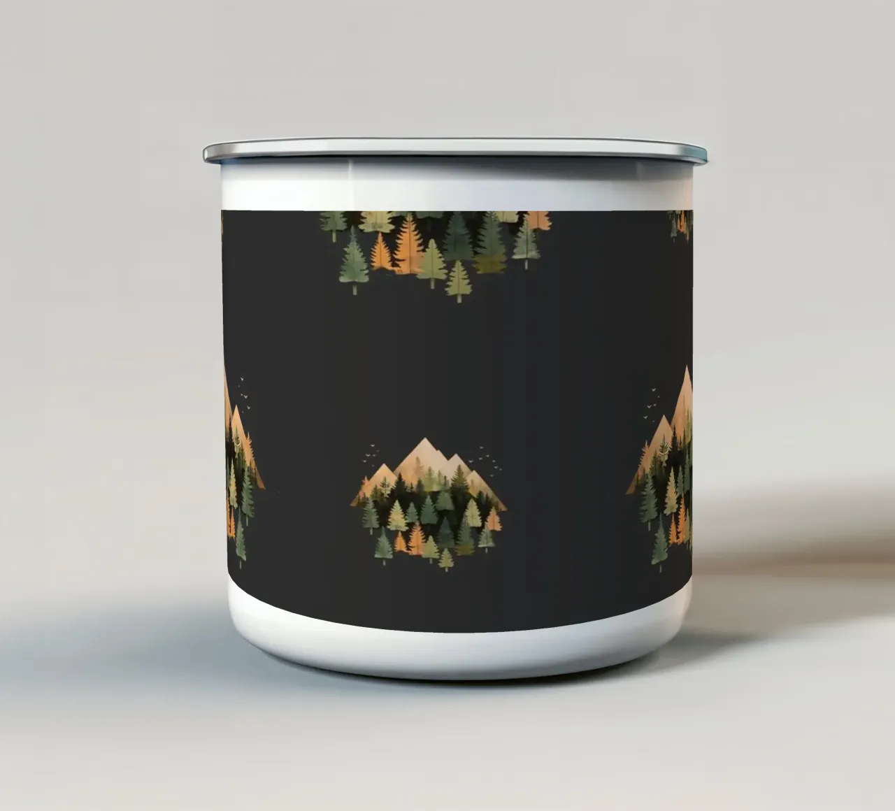 Green emerge 2 - monogram tazza in smalto da The Quiet Senju