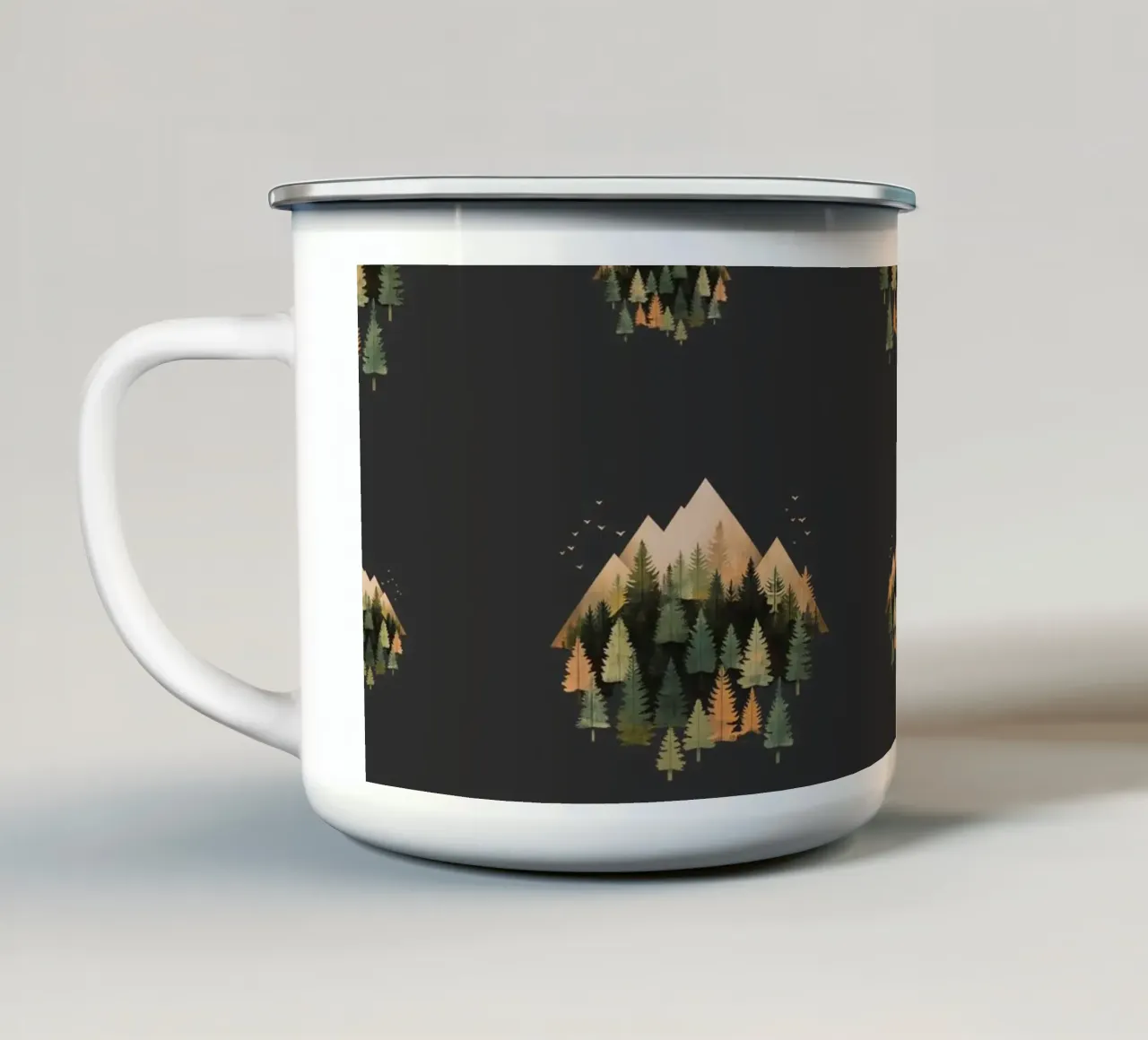 Green emerge 2 - monogram tazza in smalto da The Quiet Senju