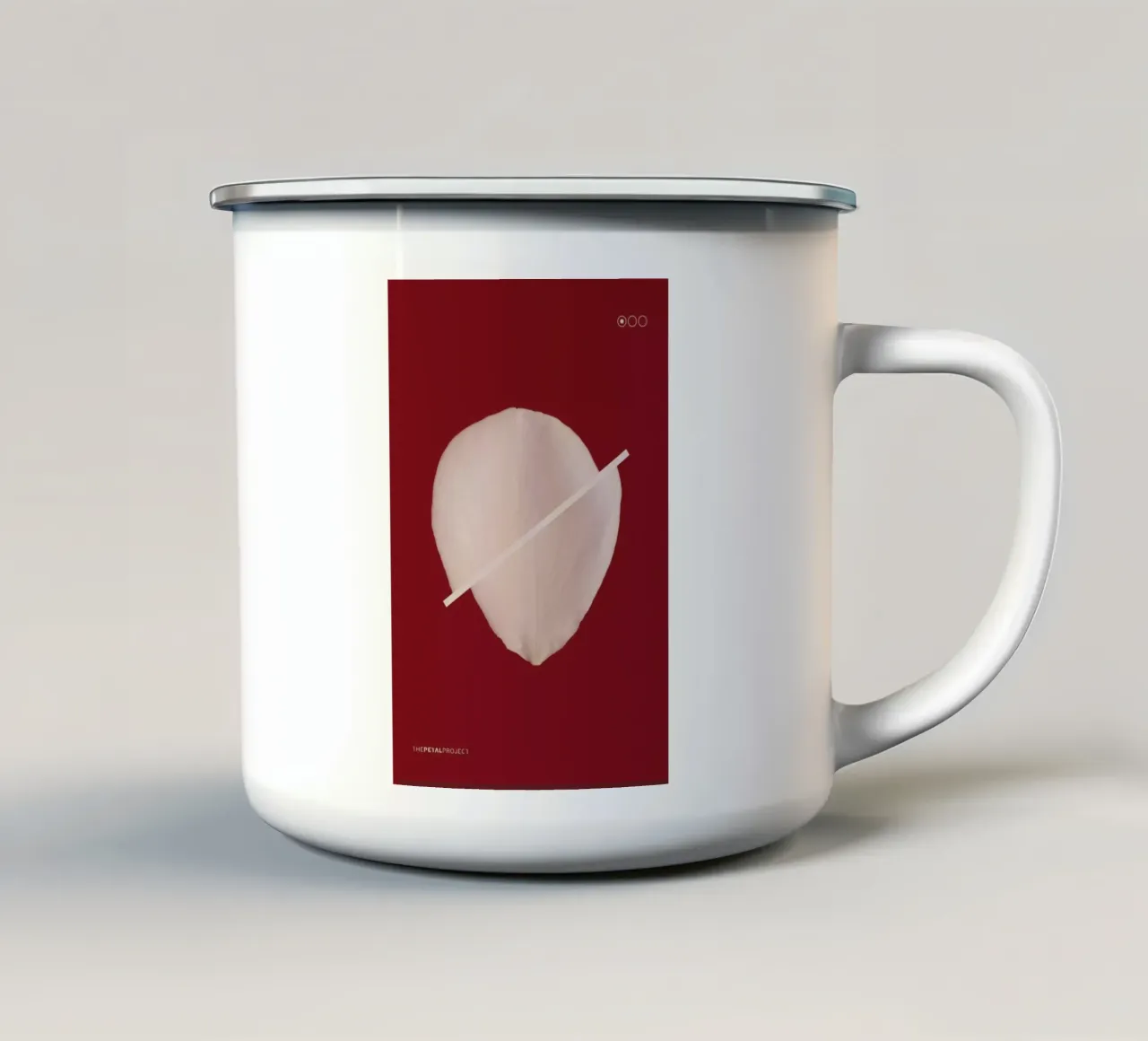 Petal Project No. 01 emaille mok van Bryon S. White