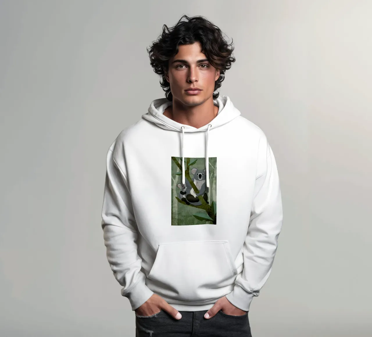 Koala felpa con cappuccio da Sabrina Ziegenhorn