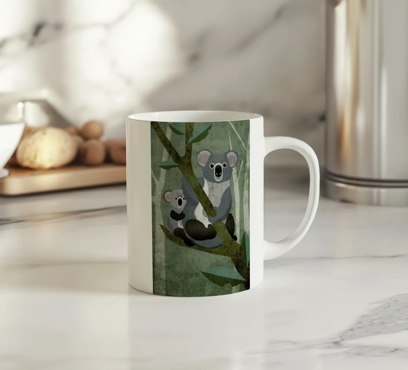 Koala tazza in ceramica da Sabrina Ziegenhorn