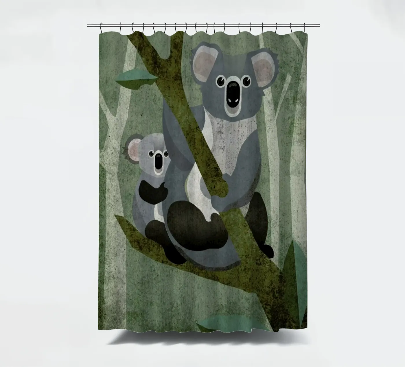 Koala douchegordijn van Sabrina Ziegenhorn