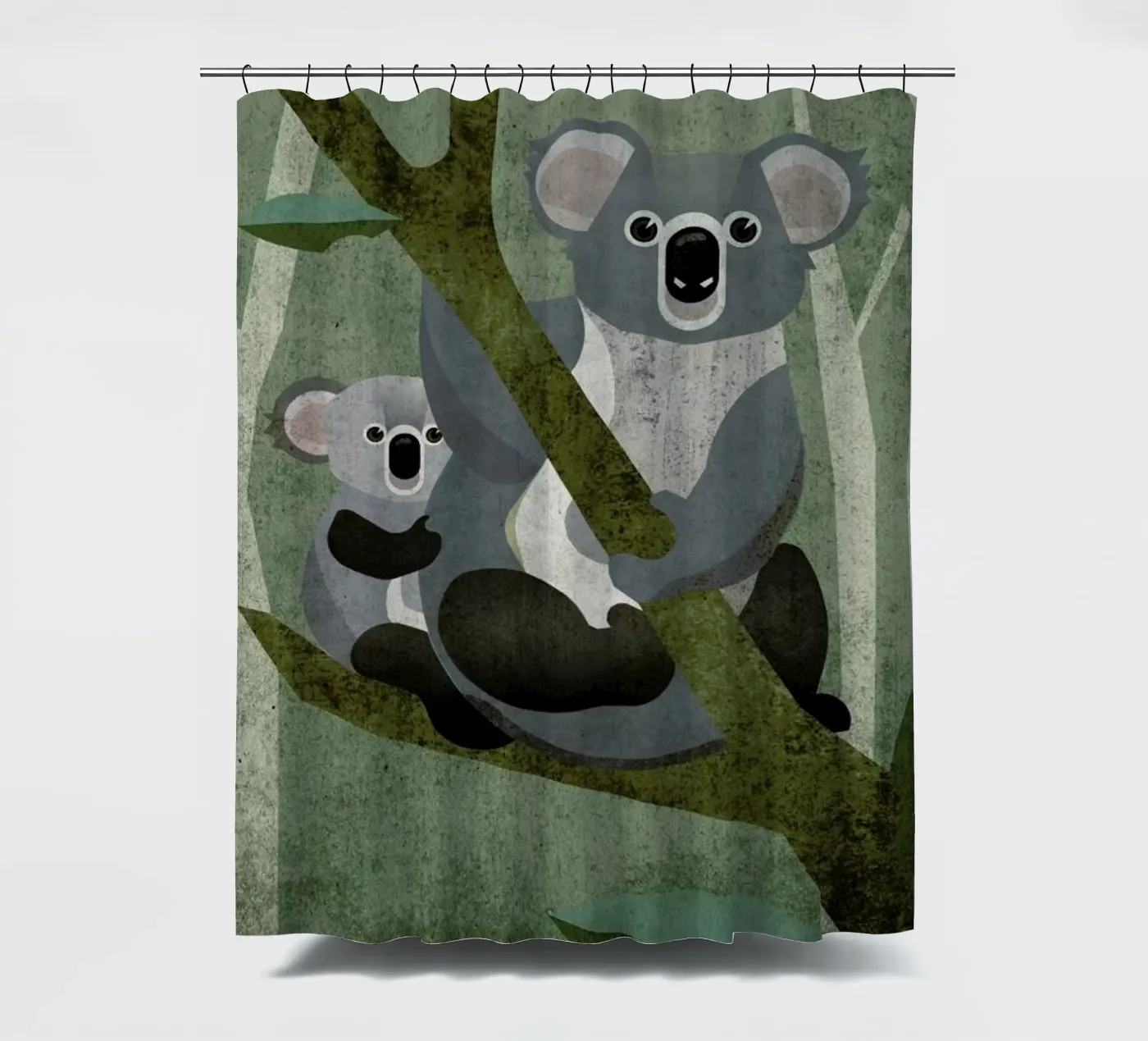 Koala douchegordijn van Sabrina Ziegenhorn