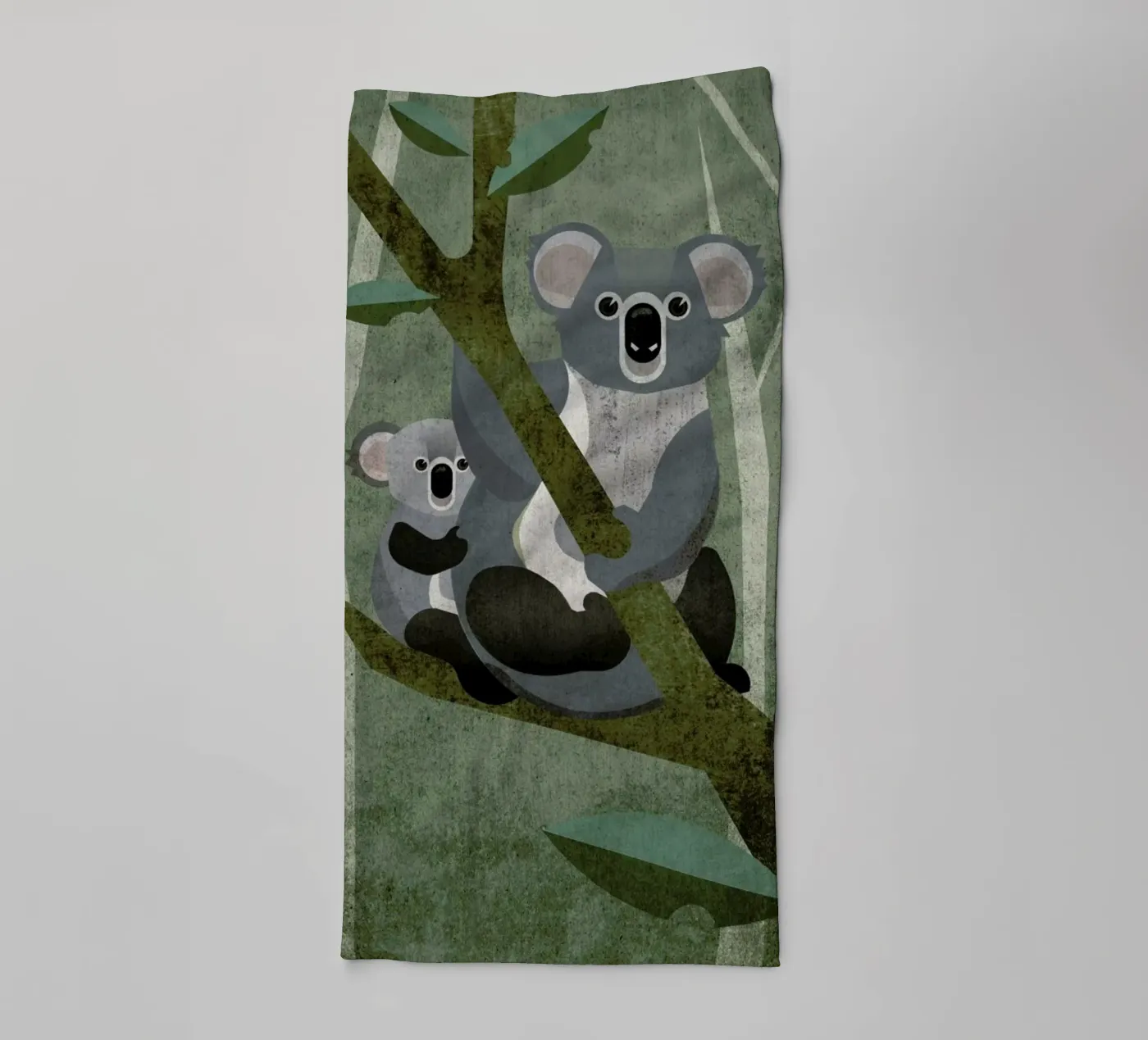 Koala towel by Sabrina Ziegenhorn