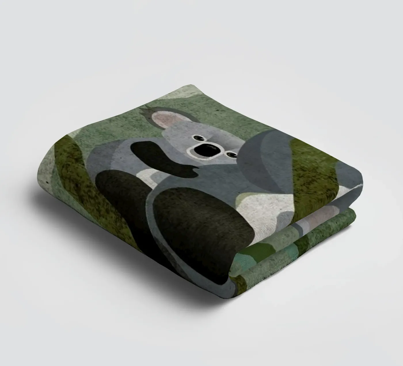 Koala towel by Sabrina Ziegenhorn