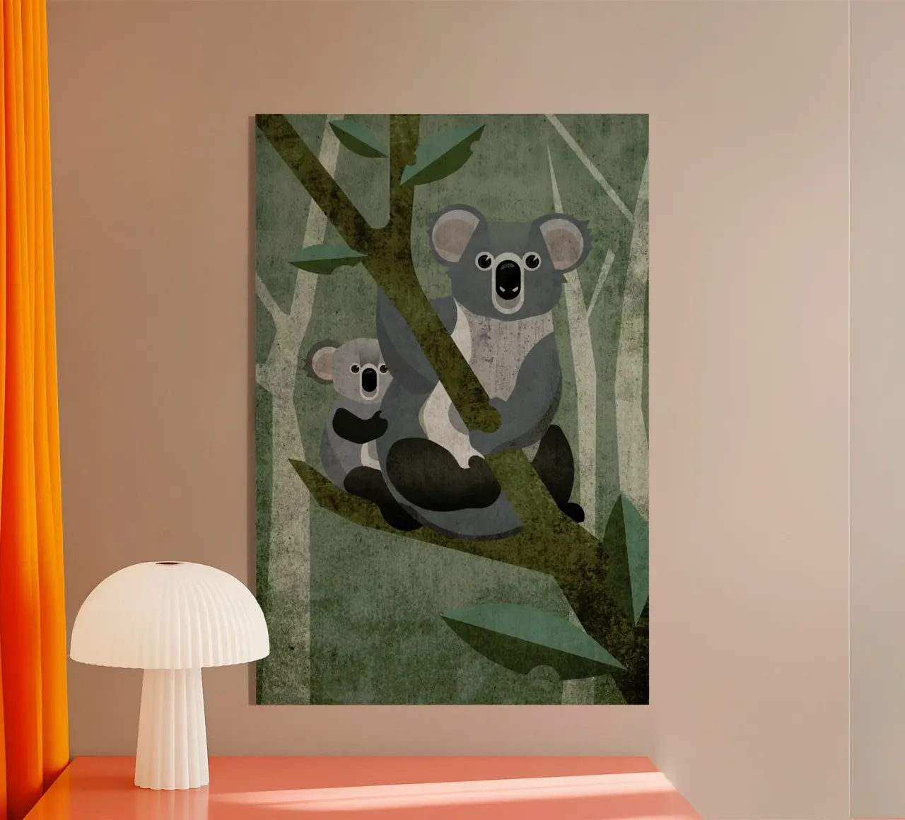 Koala plexiglass da Sabrina Ziegenhorn