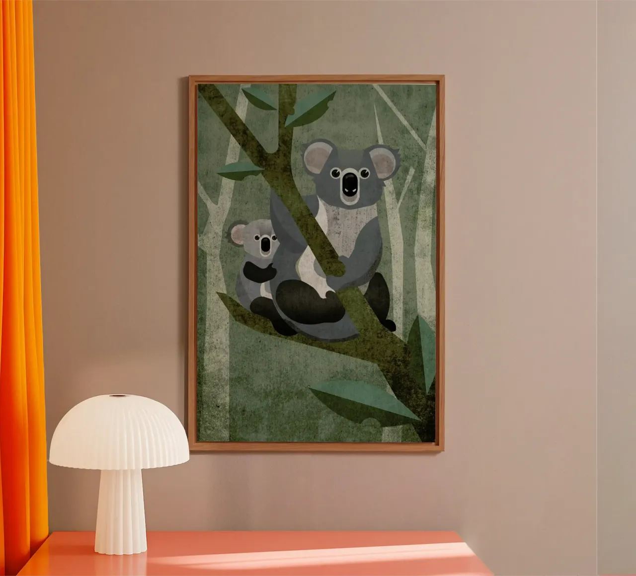 Koala alluminio dibond da Sabrina Ziegenhorn