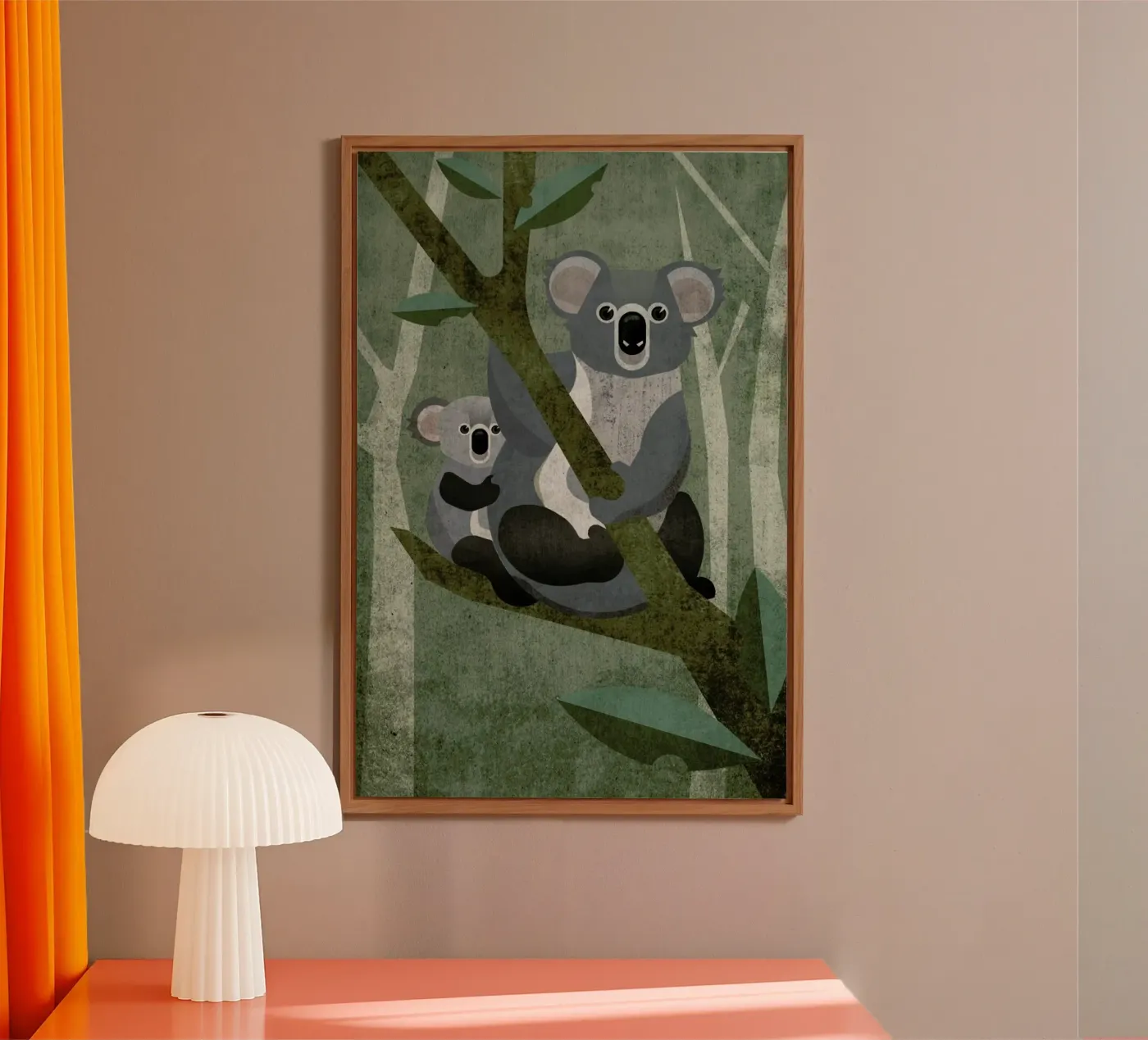 Koala alluminio dibond da Sabrina Ziegenhorn