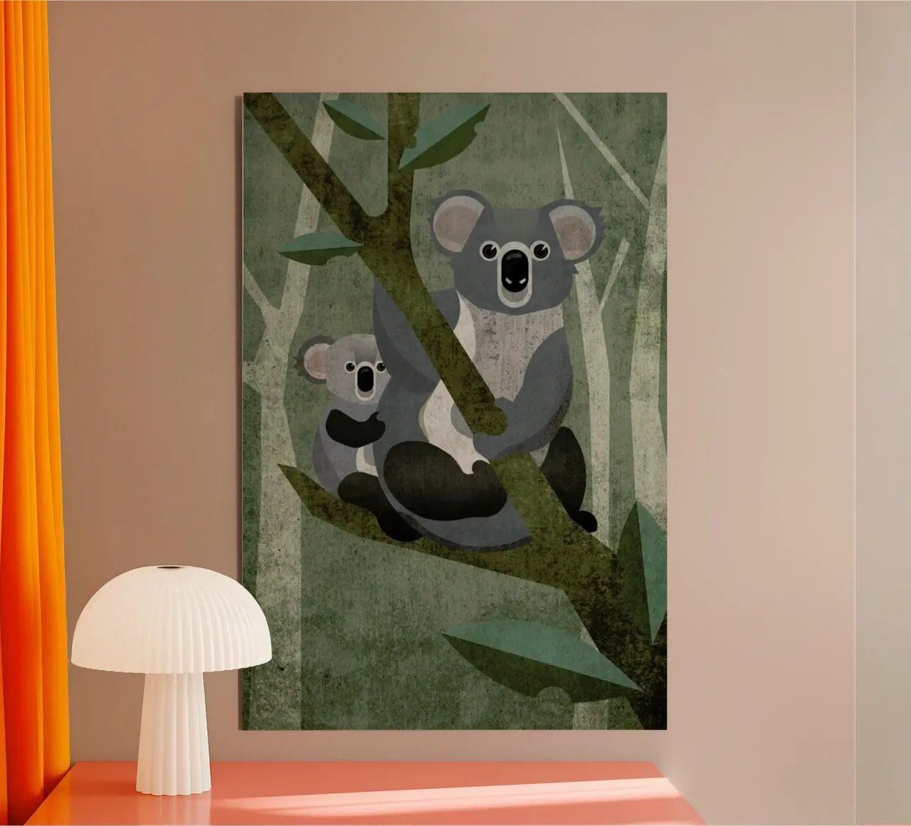 Koala alluminio dibond da Sabrina Ziegenhorn