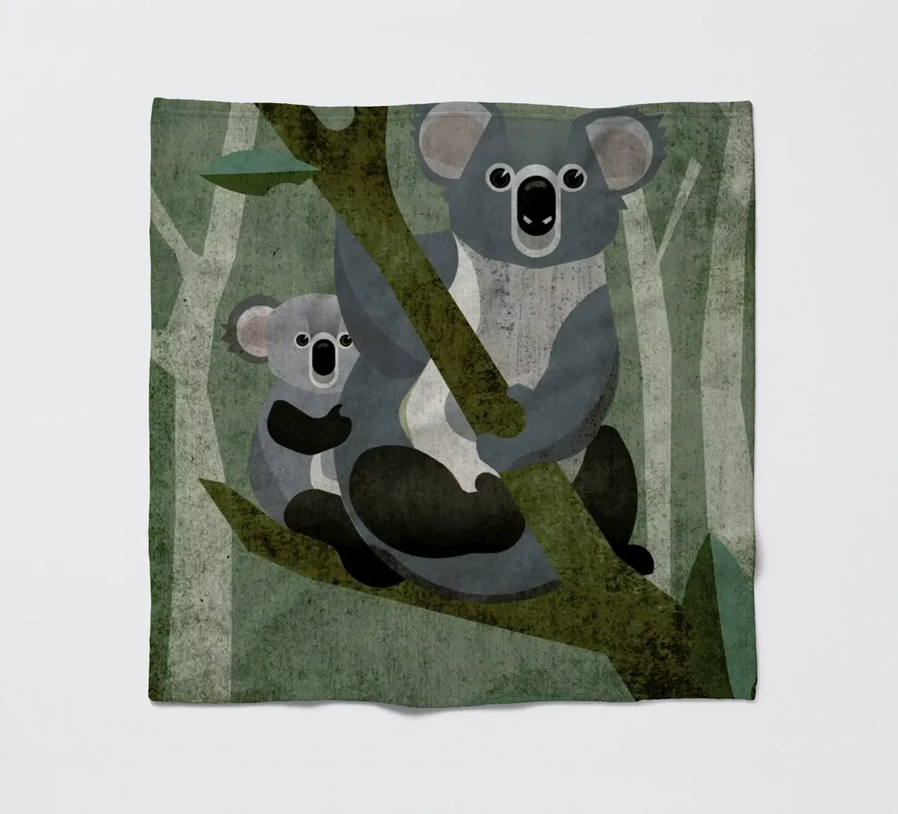 Koala Fleecedecke von Sabrina Ziegenhorn