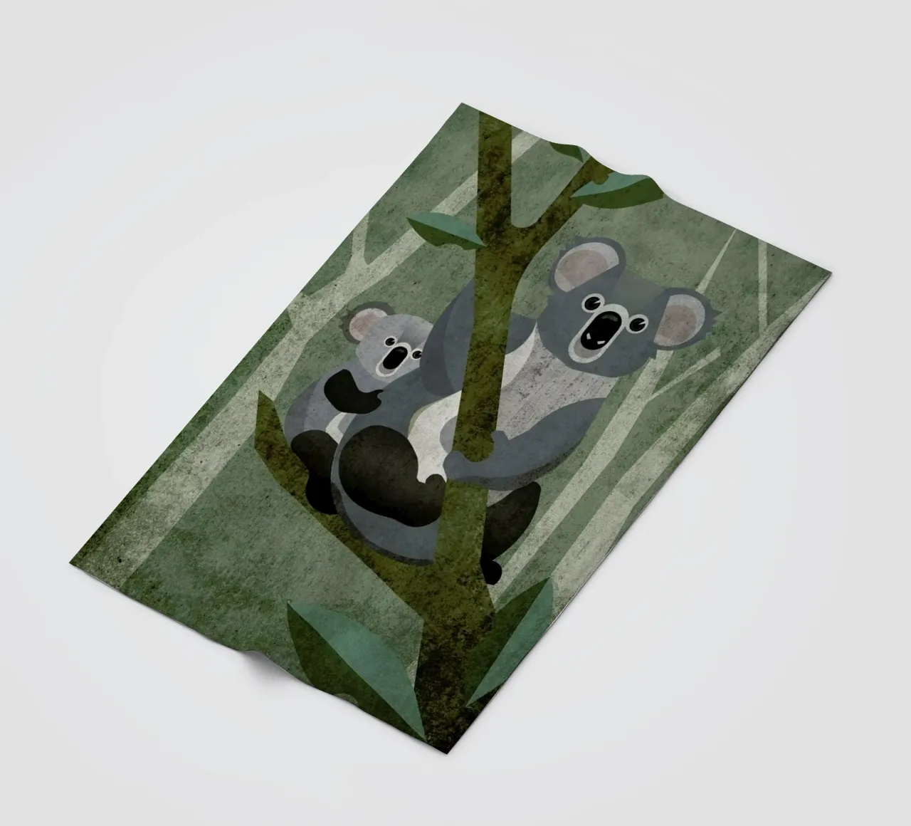 Koala coperta in pile da Sabrina Ziegenhorn