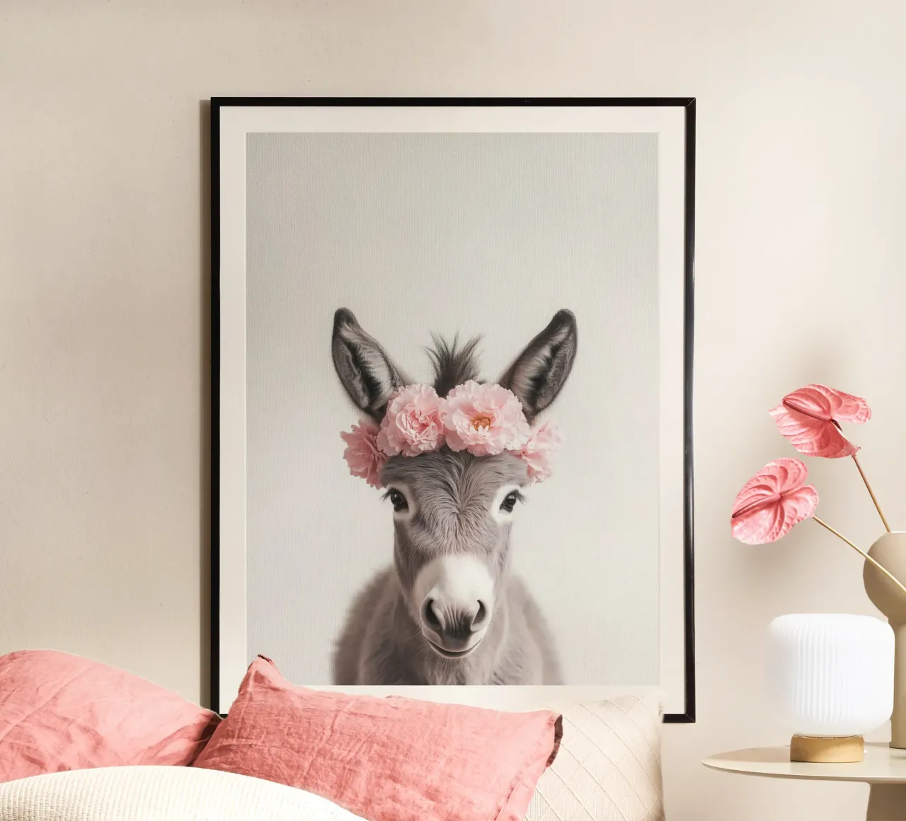 Lilo L'âne mignon hahnemühle de Carinaprint