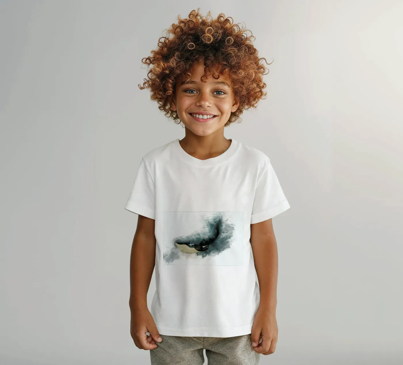 Wal kids t-shirt by Sabrina Ziegenhorn