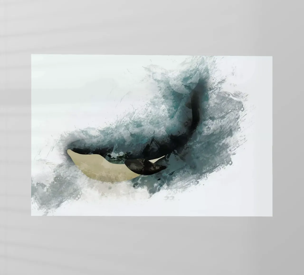 Wal pellicola backlit da Sabrina Ziegenhorn