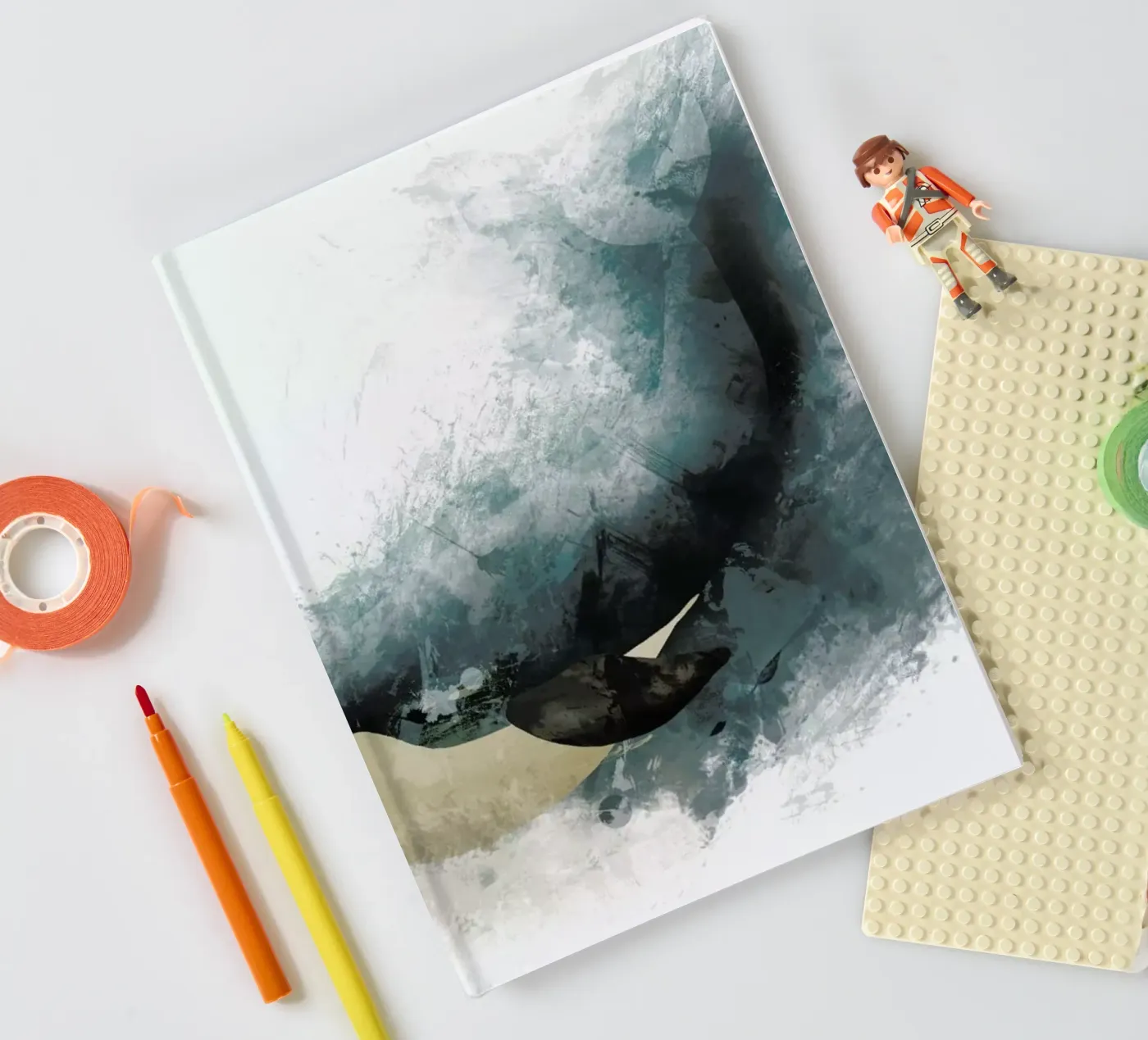 Wal notebook by Sabrina Ziegenhorn