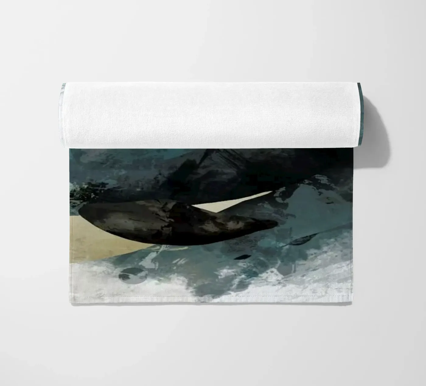 Wal strandhanddoek van Sabrina Ziegenhorn