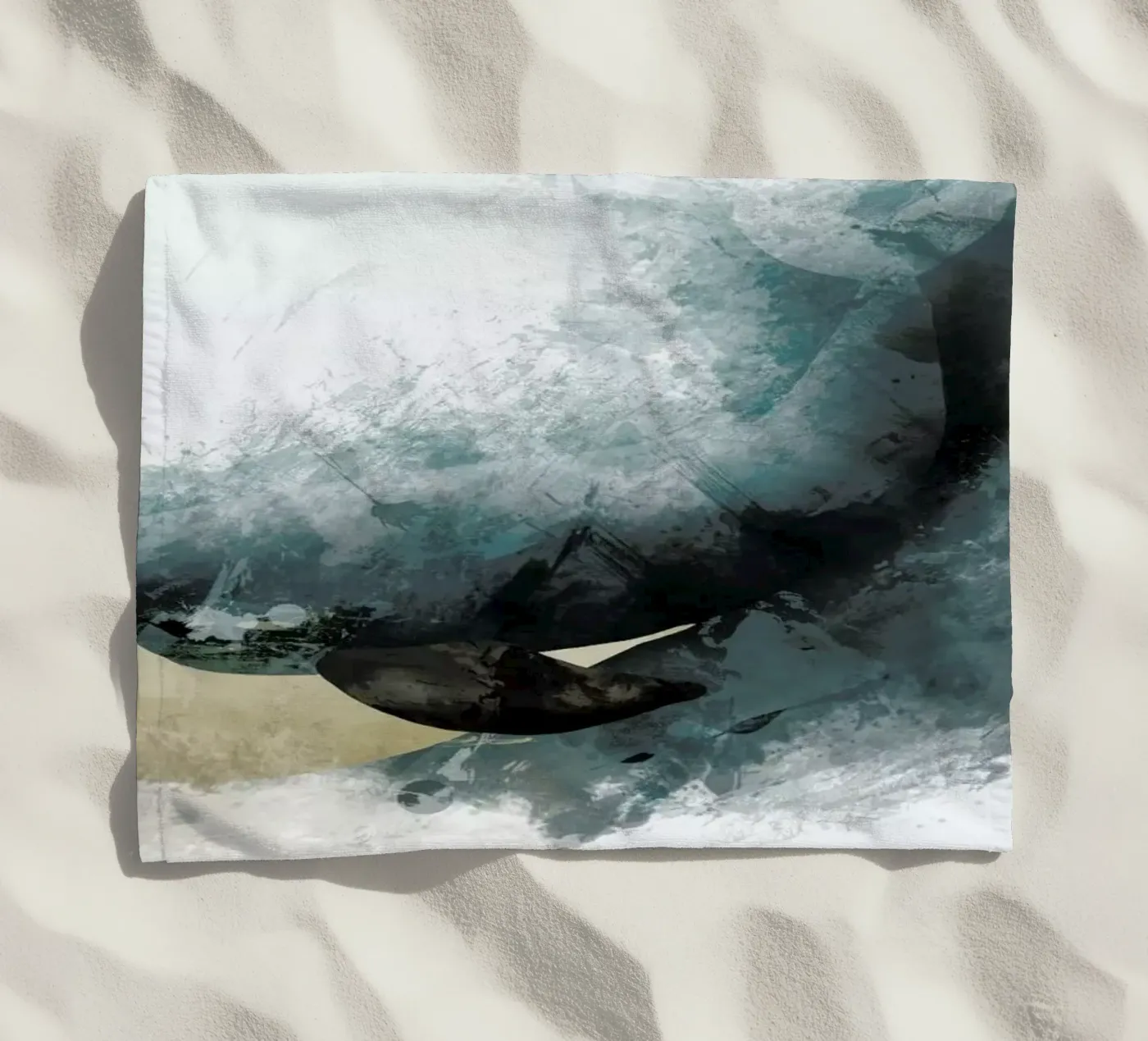 Wal strandhanddoek van Sabrina Ziegenhorn