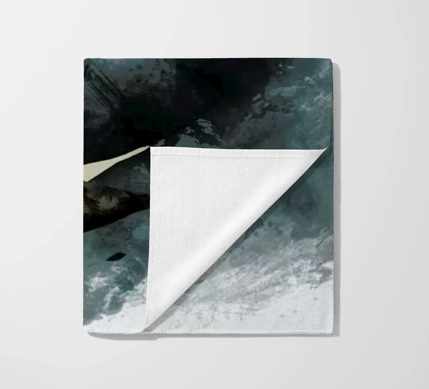 Wal strandhanddoek van Sabrina Ziegenhorn