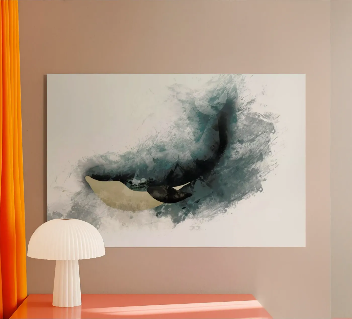 Wal plexiglass da Sabrina Ziegenhorn