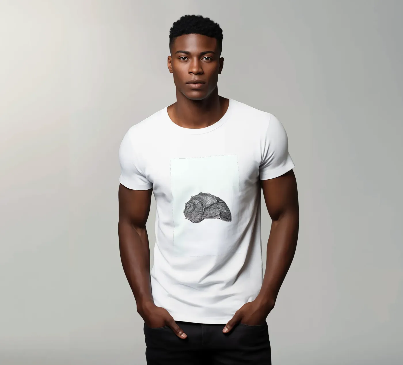 Seashell t-shirt da Pen & Ink