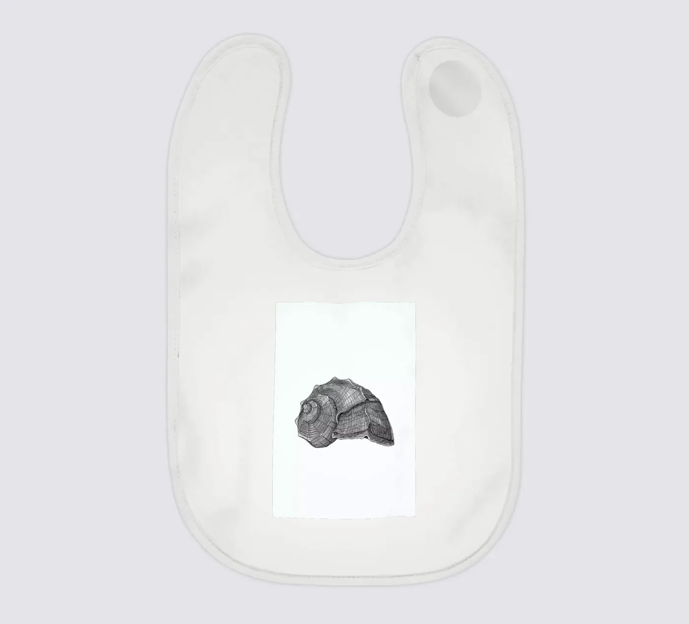 Seashell Babylätzchen von Pen & Ink