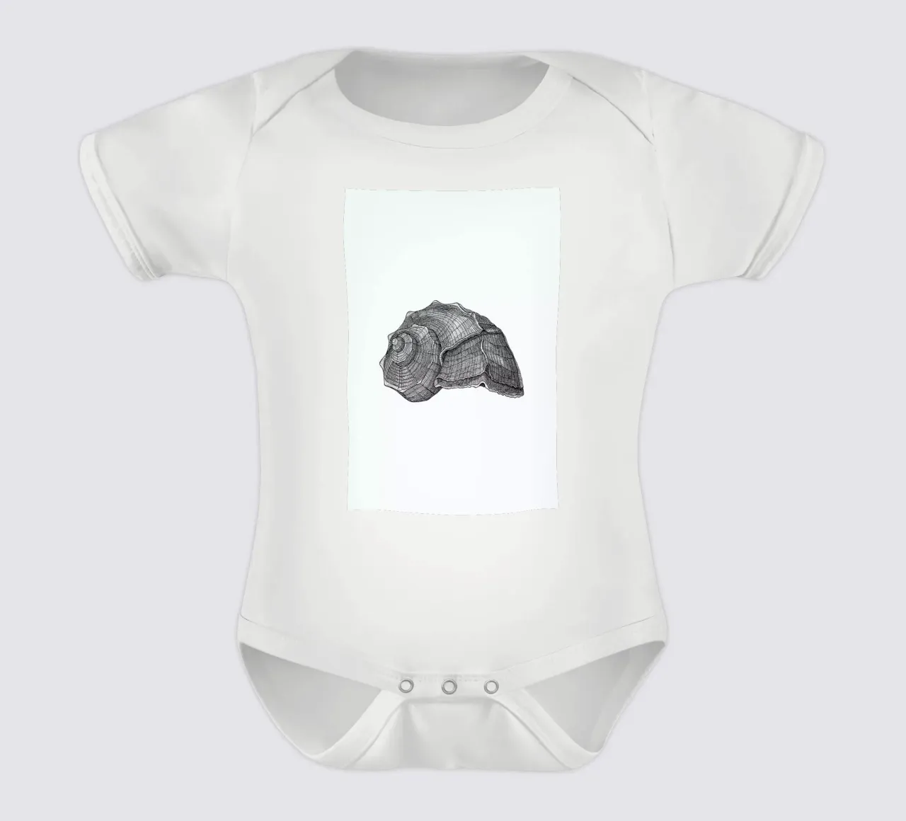 Seashell body bébé de Pen & Ink