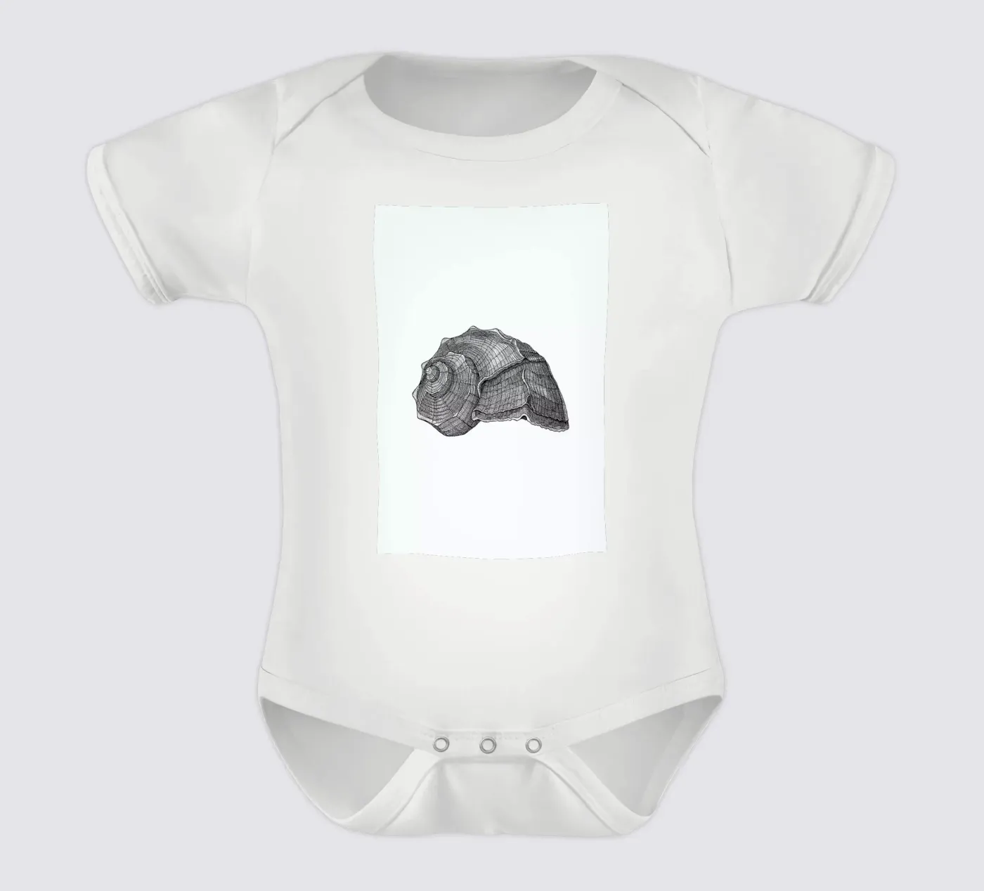 Seashell body bébé de Pen & Ink