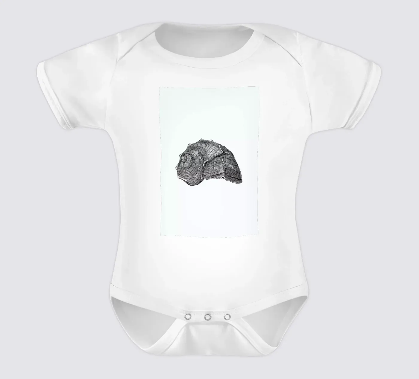 Seashell body bébé de Pen & Ink