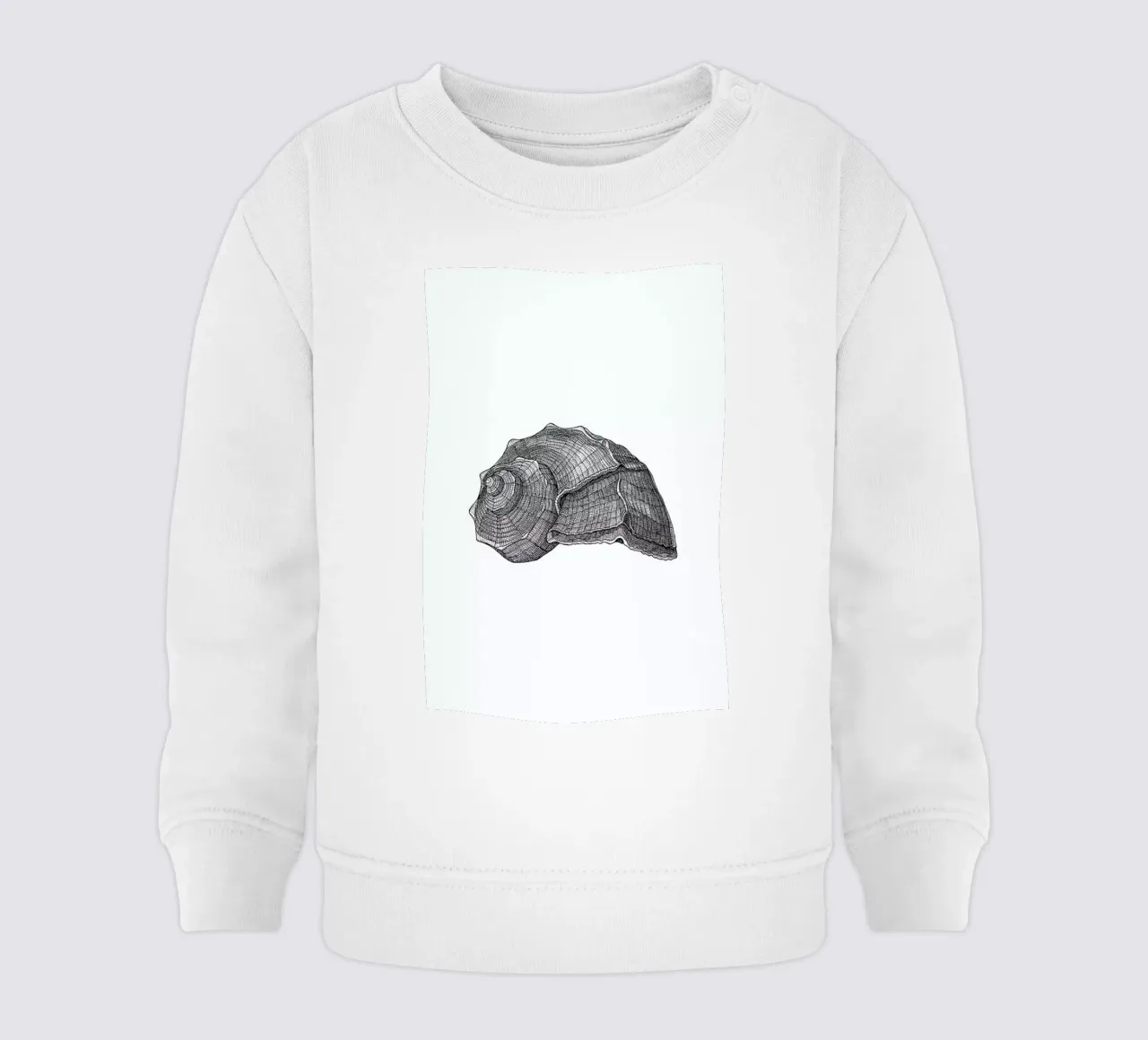 Seashell felpa neonato da Pen & Ink